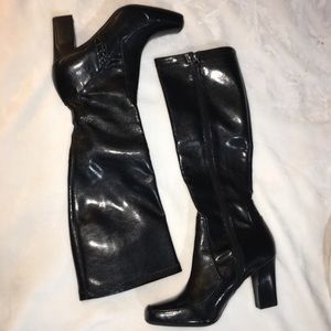 Franco Sarto Tall Black Boot